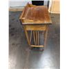 Image 5 : Antique Oak Side/Writing Table w/Drawer