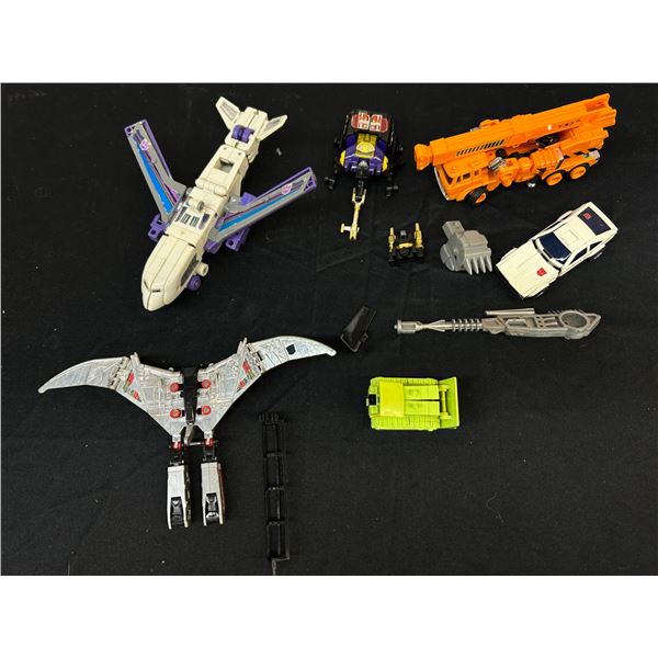 Lot of Assorted Vintage GI Transformers (as is for parts)