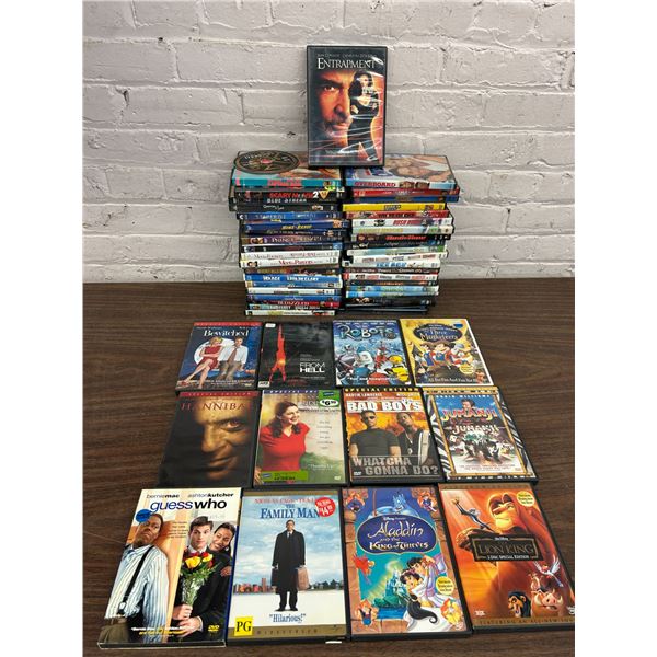 Lot of 53 DVD Movies