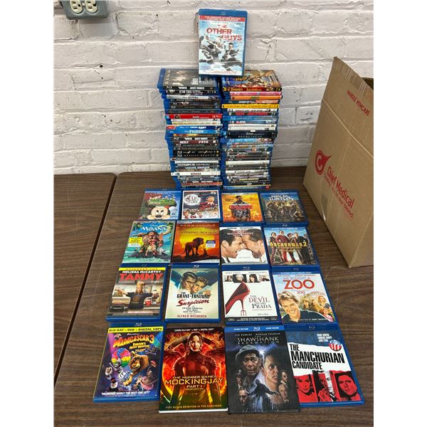 Lot of 78 Blu-Ray Movies