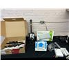 Image 1 : Nintendo Wii Console Bundle with Accessories, Controllers, Wii Fit, Dance Mat, Guitar, Guns