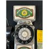 Image 2 : Vintage Chrome Rotary Coin Operated Pay Phone Manitoba Telephone System MTS