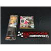 Image 1 : Lot of 3 Car Related Dodge Motorsports Sign, Motomaster Solar Power Panel, Dynamat Speaker Sheets