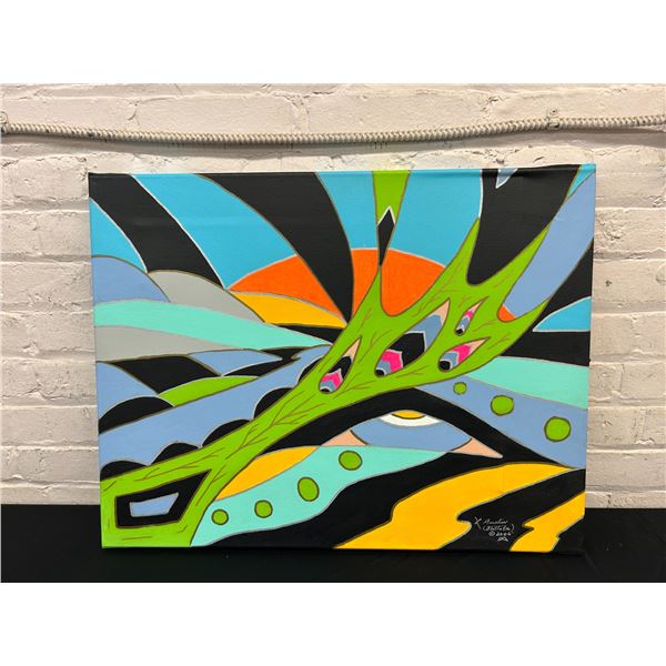 "The Hills of Alabama" Lillian Austin Original Canvas Painting 20" x 26"