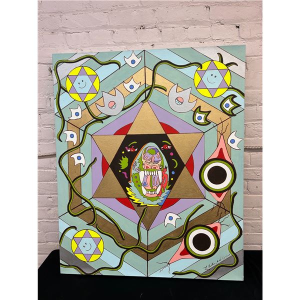 "Unnamed" Lillian Austin Original Canvas Painting 33" x 40"