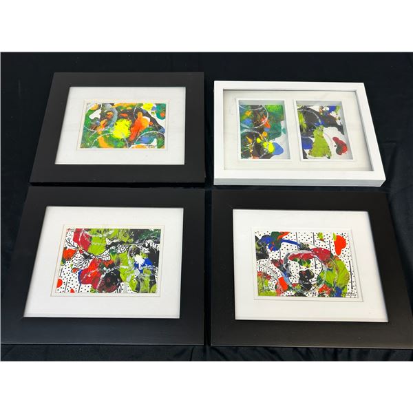 Lot of 4 Framed Original Lillian Austin Paintings