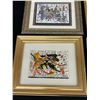 Image 5 : Lot of 6 Framed Lillian Austin Original Drawings / Paintings Artwork Signed,  12x10"