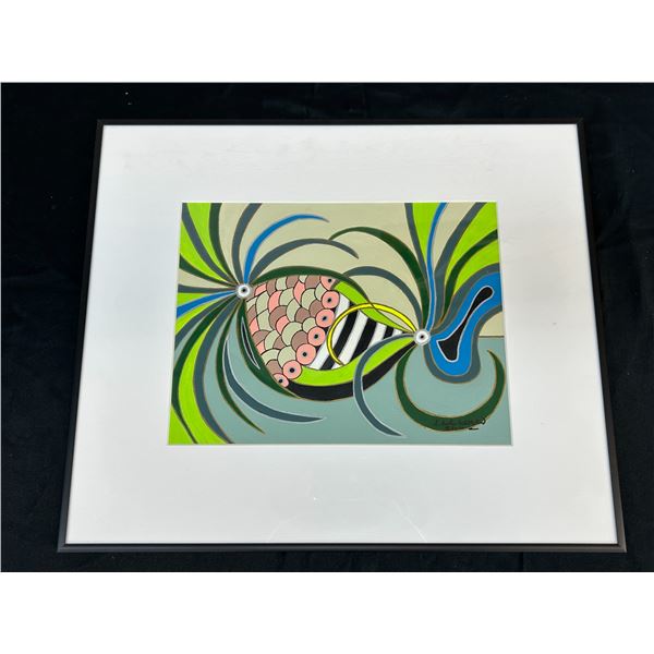 "Trees Pining for Eachother" by Lillian Austin Framed Original Painting