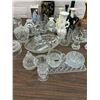 Image 2 : Large Lot of Glassware, Crystal and Household