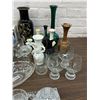 Image 3 : Large Lot of Glassware, Crystal and Household