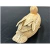 Image 3 : Hand Carved Wooden Duck Artist Signed Decoy? 10"