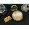 Image 2 : Lot of Geodes, Art Glass Paperweights