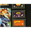Image 2 : Nintendo GBA Gameboy Advance Crash Bandicoot Four Game cartridge Lot