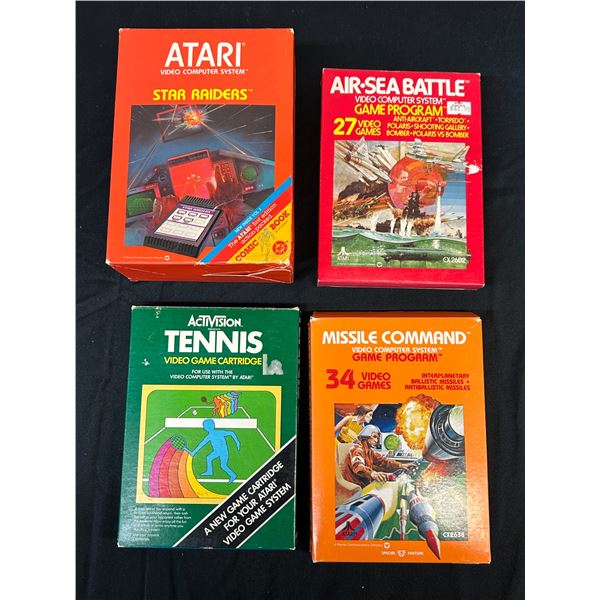 4 Complete in Box Atari Games