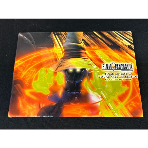 Final Fantasy IX Visual Art Collection Square Enix Official  concept Artbook hardcover w/ dustjacke