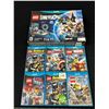 Image 1 : Wii U Video Game lot Lego Dimensions Starter Kit. New in box. & 6 CIB Lego themed Games