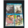 Image 1 : Wii U Video Game lot 4 Games w/Call of Duty 2 Assassin's Creed 3 Hyrule Warriors Tokyo Mirage Sessio