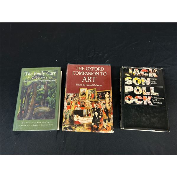 Art and Painting related books Featuring Emily Carr, Jackson Pollock and the Oxford Companion to Art