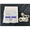 Image 1 : Super Nintendo Console Bundle Deck and 1 Third Party Controller (as is)