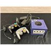 Image 1 : Nintendo Gamecube Console, 2 Controllers and 2 Power Cables (as is)