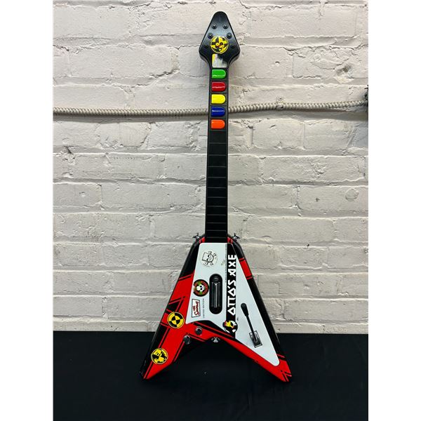 Otto's Axe The Simpsons Guitar Hero Guitar Model # TP-PSII669C
