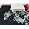 Image 2 : LARGE Nintendo Wii  Accssories Lot Consoles, Wii Fit Boards, Wheels, Accessories, Cables, etc
