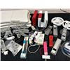 Image 3 : LARGE Nintendo Wii  Accssories Lot Consoles, Wii Fit Boards, Wheels, Accessories, Cables, etc