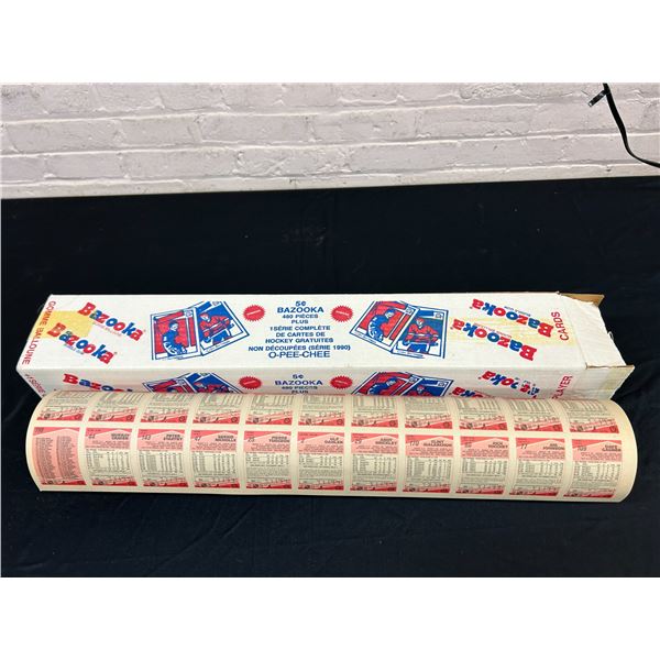 480pcs Bazooka Joe Cards Uncut Hockey NHL Card Sheets