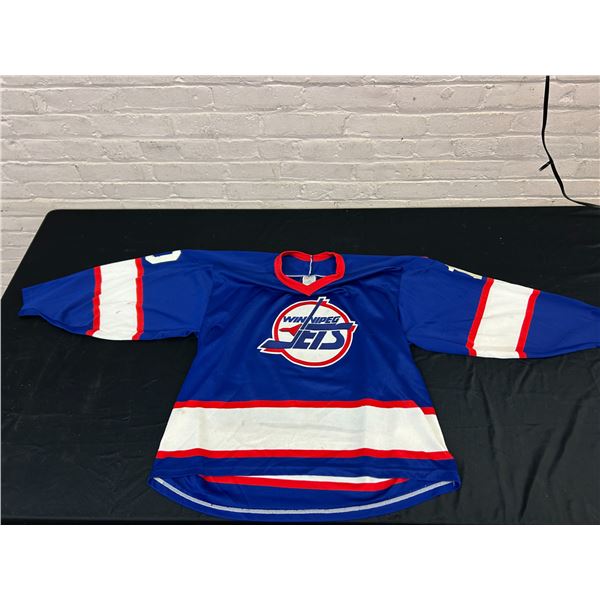 Vintage Size L CCM Winnipeg Jeys Hockey Jersey