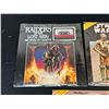 Image 2 : Lot of 3 SEALED Vinyl Record Indiana Jones and 2 Star Wars Cassette Tape Star Wars Stories