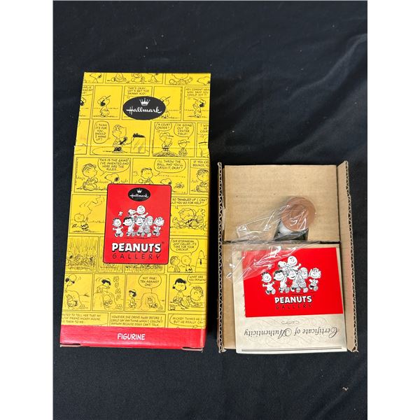 Hallmark Peanuts Snoopy Woodstock Campfire Friends Numbered Ed. COA