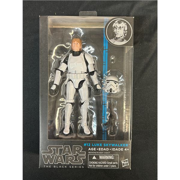 Star Wars The Black Series #12 Luke Skywalker in Stormtrooper Outfit 2014