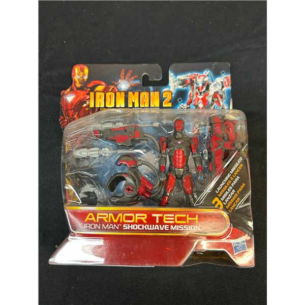 MARVEL IRON MAN 2 Action figure CONCEPT SERIES ARMOR TECH SHOCKWAVE MISSION
