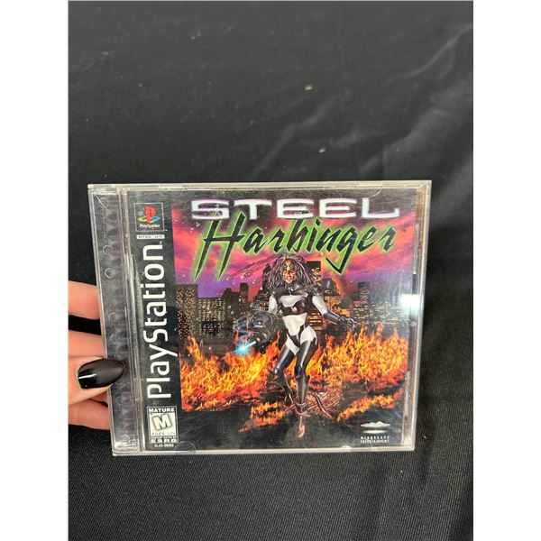 Steel Harbinger *COMPLETE* (Sony PlayStation 1, PS1, PSX, 1996)