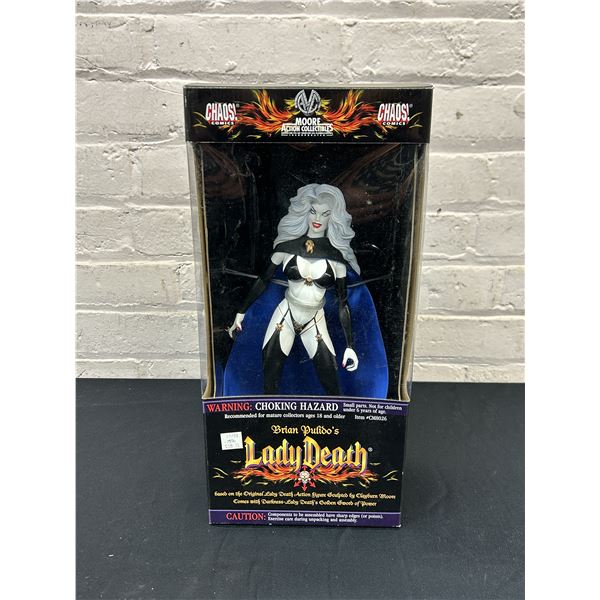 1998 Chaos Comics Lady Death 12"Action Figure Moore Action Collectibles Like New