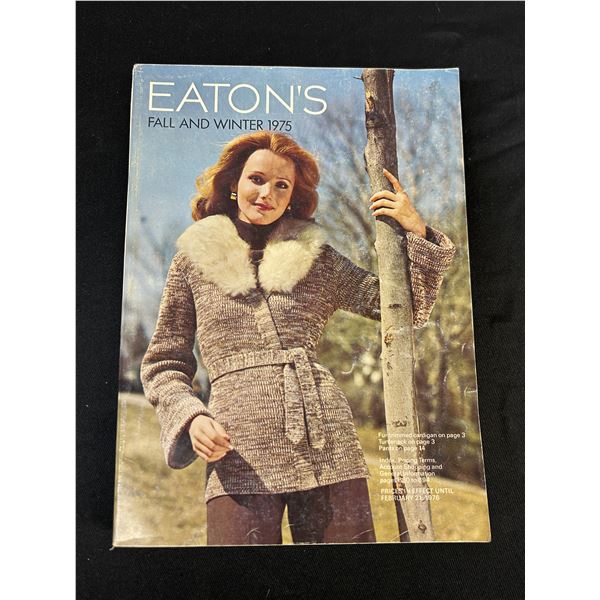 1975 Eatons Fall And Winter Catalog Vintage 70s Large Full Edition Fashion