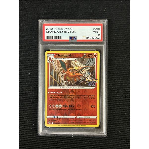 2022 Pokemon Go Charizard Holo #010/078 – PSA 9 (MINT)