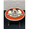 Image 1 : VINTAGE MID CENTURY MICKEY MOUSE CLUB 13x10" TALL PADDED CHILDS DISNEY STOOL