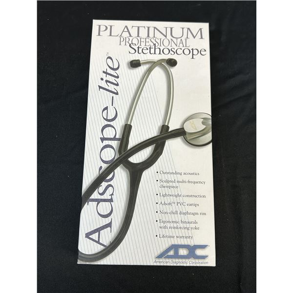 Platinum Professional Stethoscope Adscope-lite