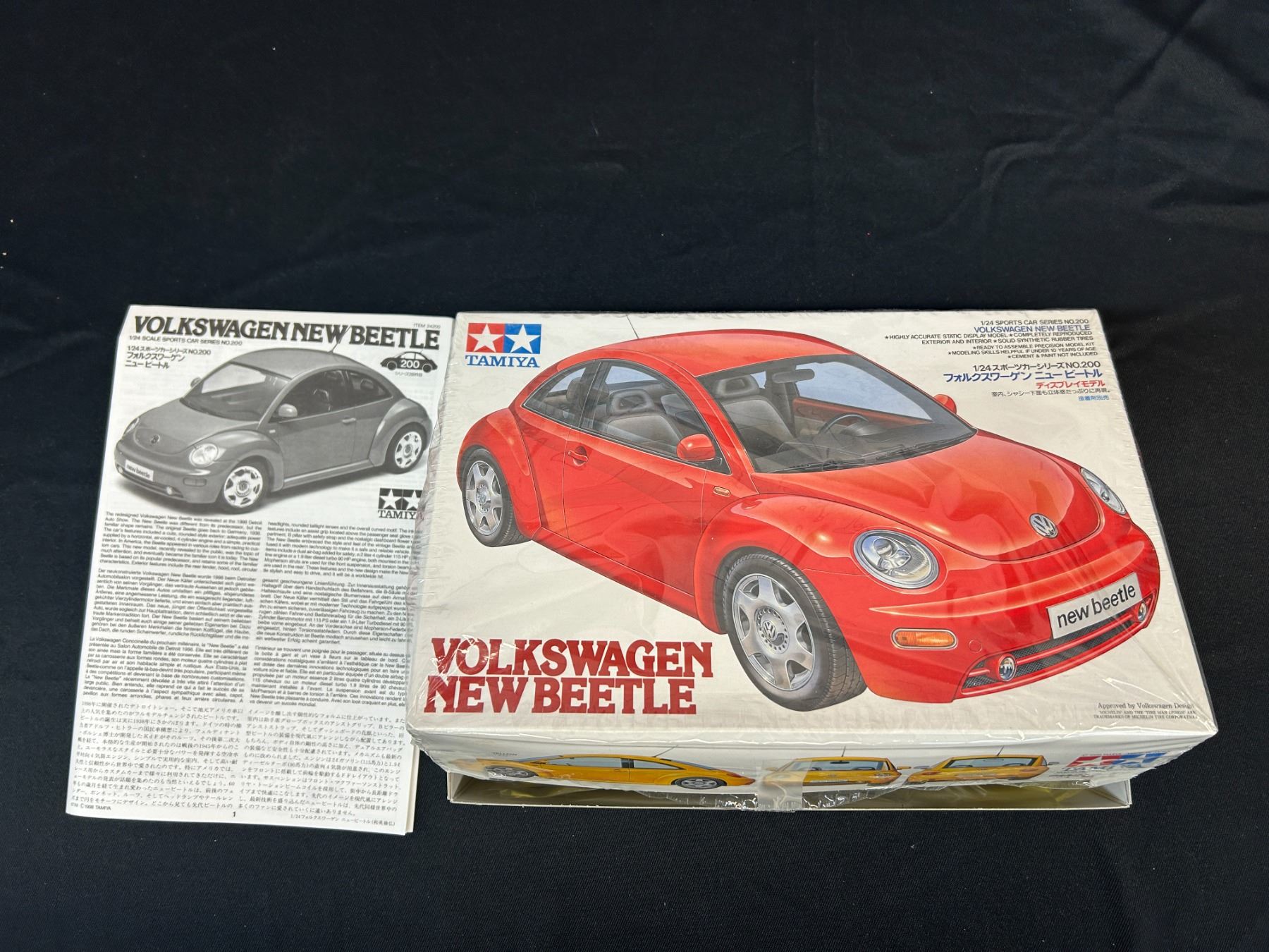 Vw Model Kit Tamiya Volkswagen New Beetle Model Kit 1/24 Scale