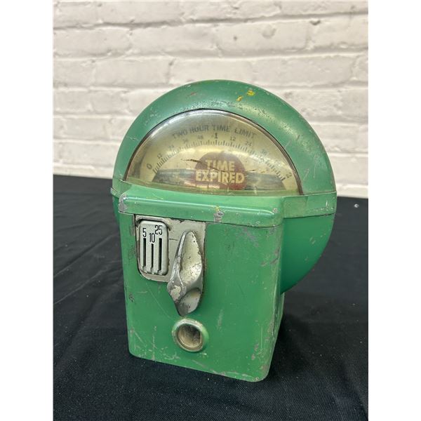 Vintage Parking Meter Top (no key or coin box, damage)
