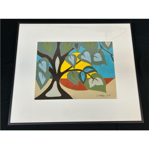 "Weeping Willows" Lillian Austin Original Framed Canvas Painting 20" x 17"