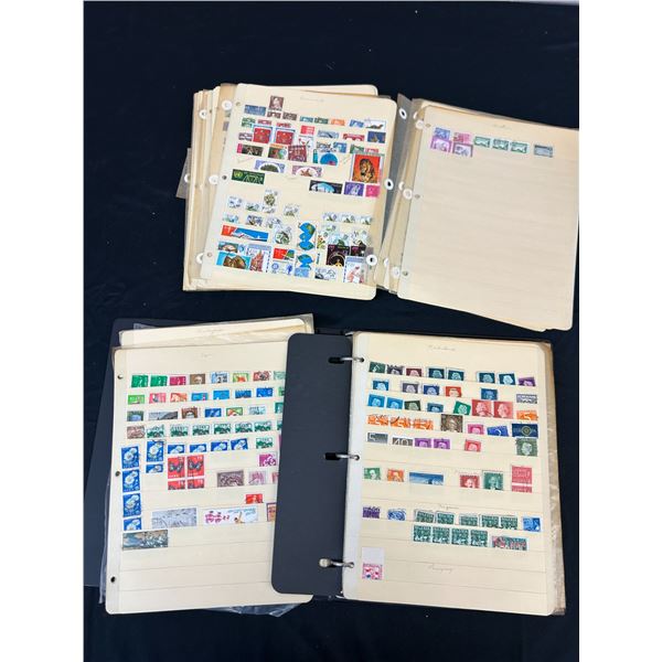 Binder of Worldwide Stamps USED, Sorted