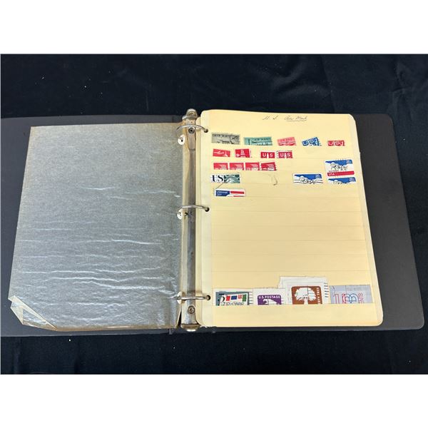 Binder of USED American USA Stamps, Sorted