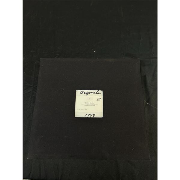 Binder of Lillian Austin Original Original Paintings on Paper, Organized 12" x 14"