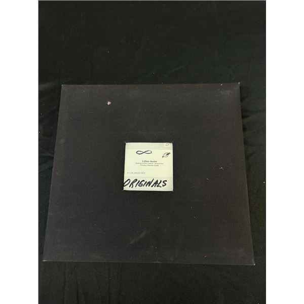 Binder of Lillian Austin Original Original Paintings on Paper, Organized 12" x 14"