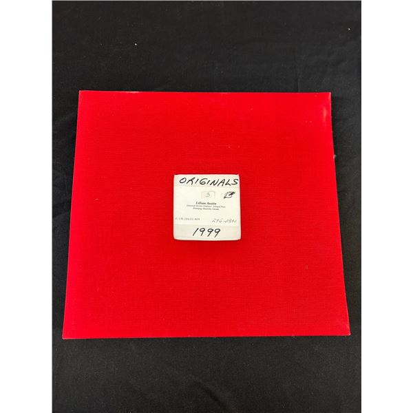 Binder of Lillian Austin Original Original Paintings on Paper, Organized 12" x 14"