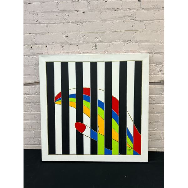 "I Want Out" Lillian Austin Original Canvas Painting 30" x 30"