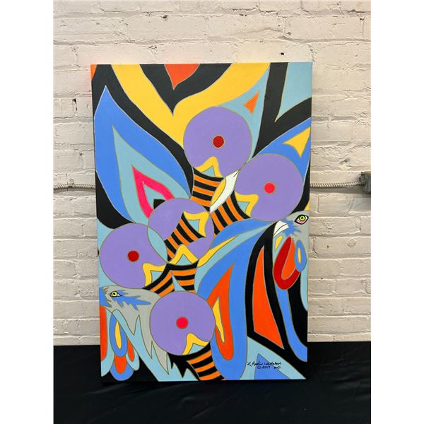 "The Protagonist" by Lillian Austin Original Canvas Painting 2ft x 3ft