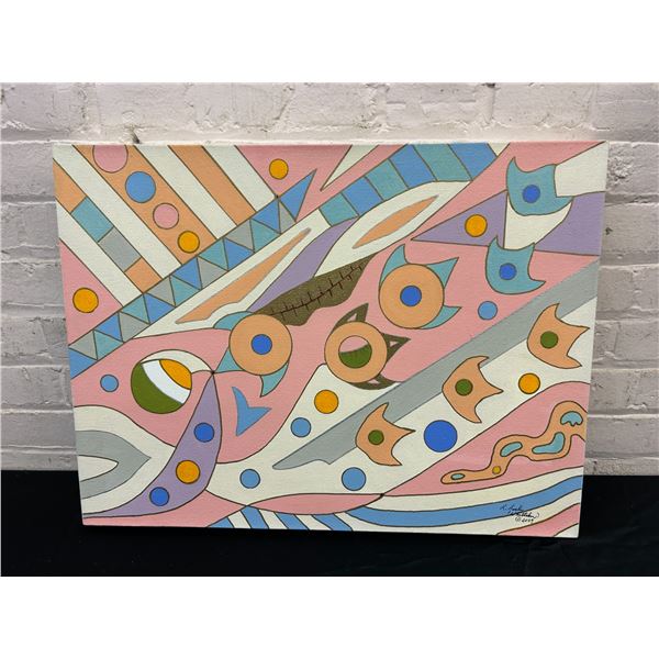 "Every Which Way" by Lillian Austin Original Canvas Painting